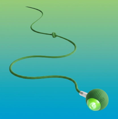 Rechargeable Interactive Cat Toy Ball with Tail